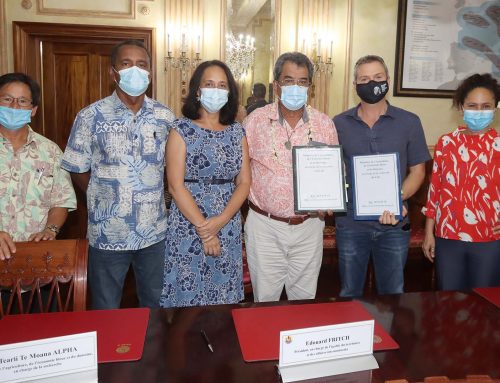 Signature de la convention de coopération scientifique entre la Polynésie française et l’Université de Berkeley