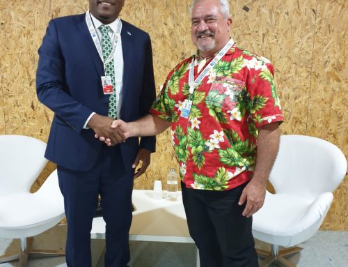 Rencontre avec les ministres des Seychelles et de Saint Lucia