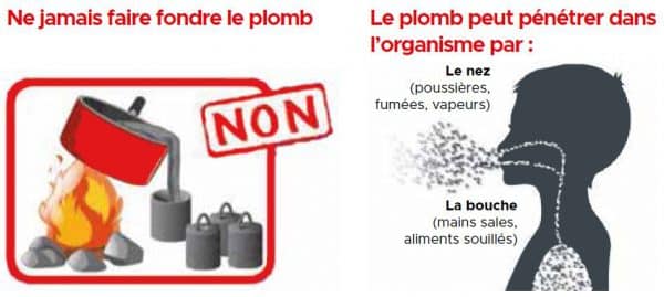 Usage du plomb dans la pêche – Direction des Ressources Marines