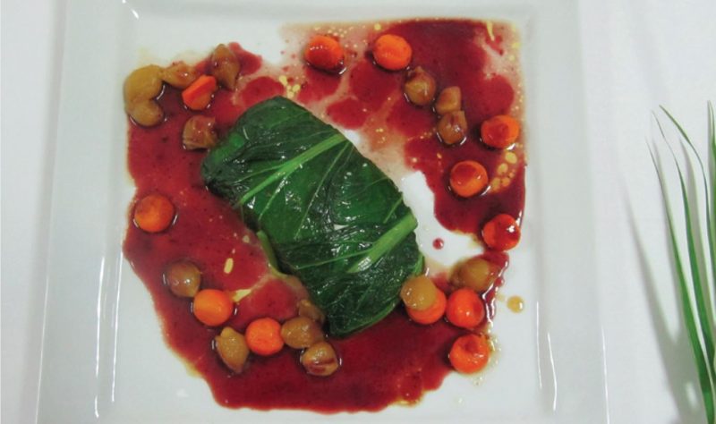 Filets De Paraha Peue En Habit Vert